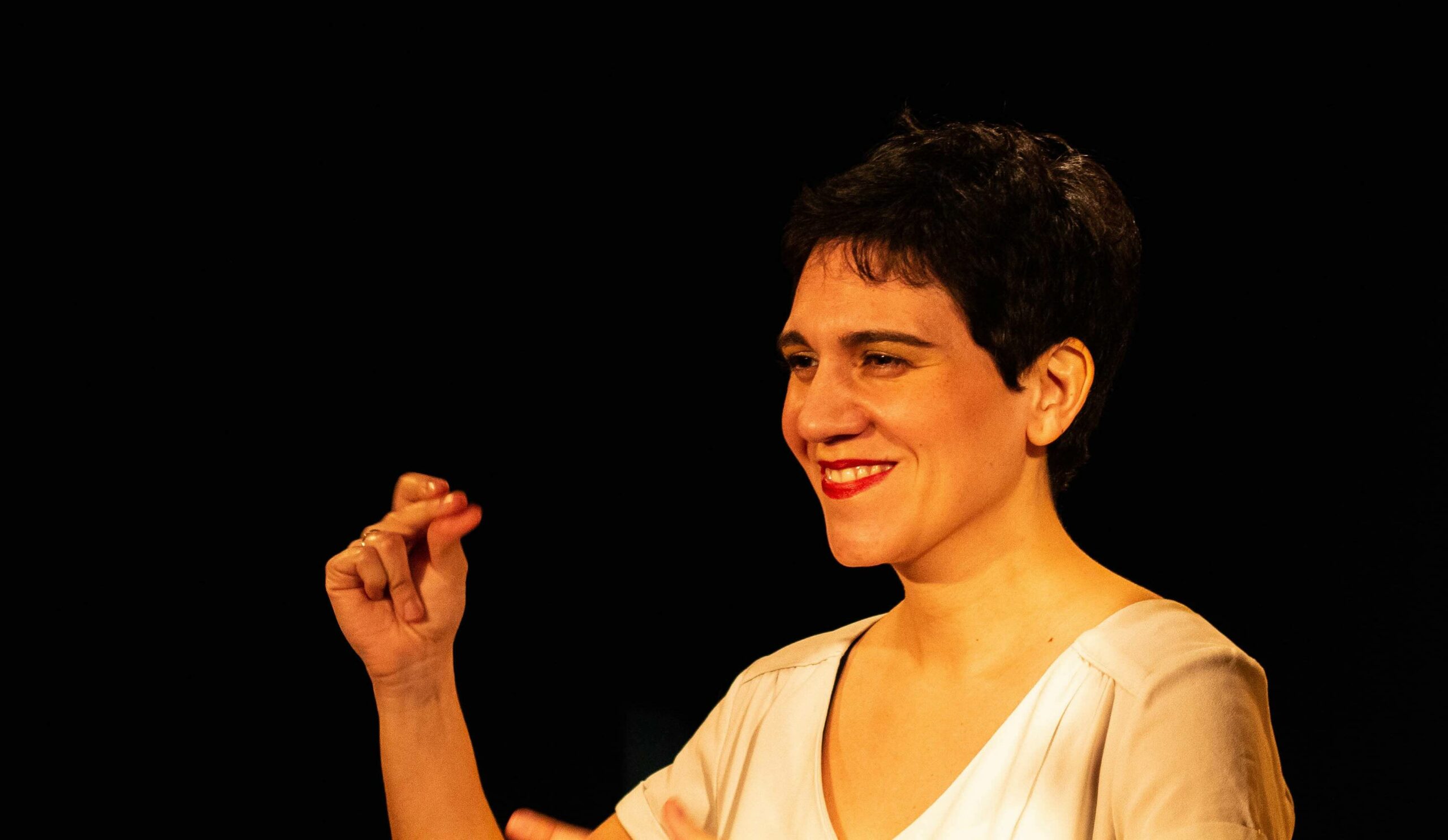 Anaël Ben Soussan, cheffe de chœur et chanteuse lyrique